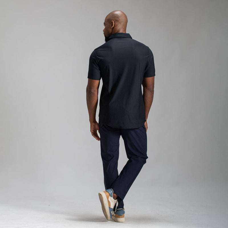 Camisa Polo Dry Fit Urban Preto