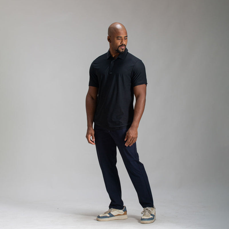 Camisa Polo Dry Fit Urban Preto