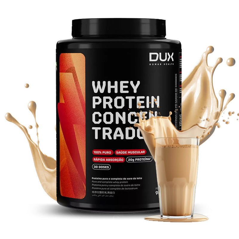 Whey Protein Concentrado 900g Dux Nutrition