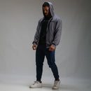 Casaco Moletom Strong Chumbo