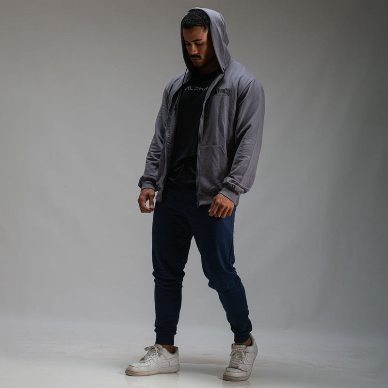 Casaco Moletom Strong Chumbo