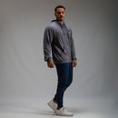 Casaco Moletom Strong Chumbo