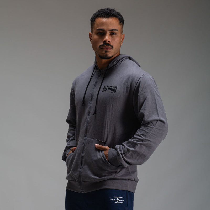 Casaco Moletom Strong Chumbo