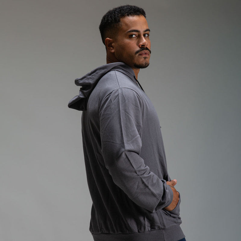 Casaco Moletom Strong Chumbo