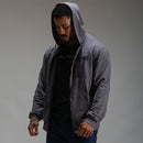 Casaco Moletom Strong Chumbo