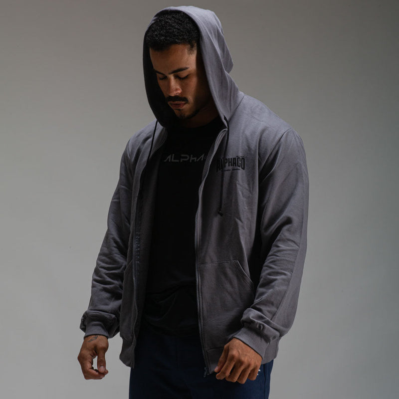 Casaco Moletom Strong Chumbo