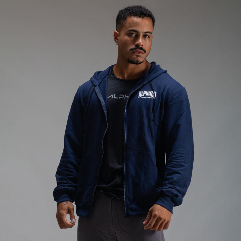 Casaco Moletom Strong Marinho