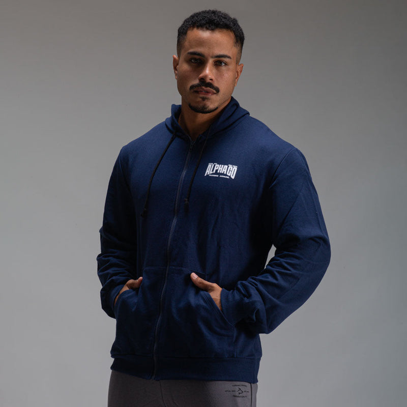 Casaco Moletom Strong Marinho