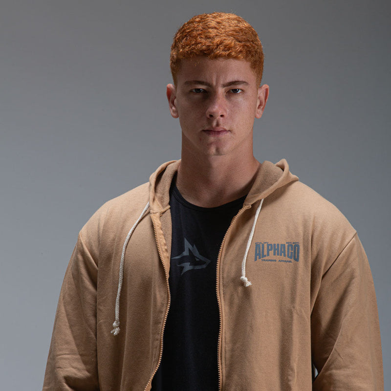 Casaco Moletom Strong Marrom