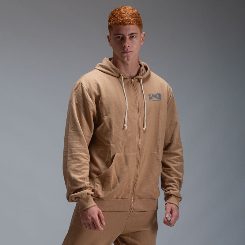 Casaco Moletom Strong Marrom