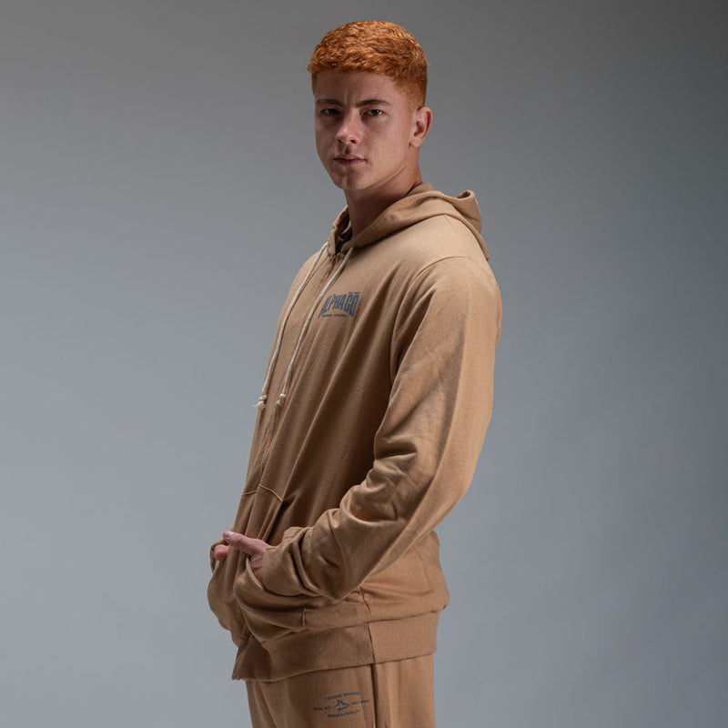 Casaco Moletom Strong Marrom