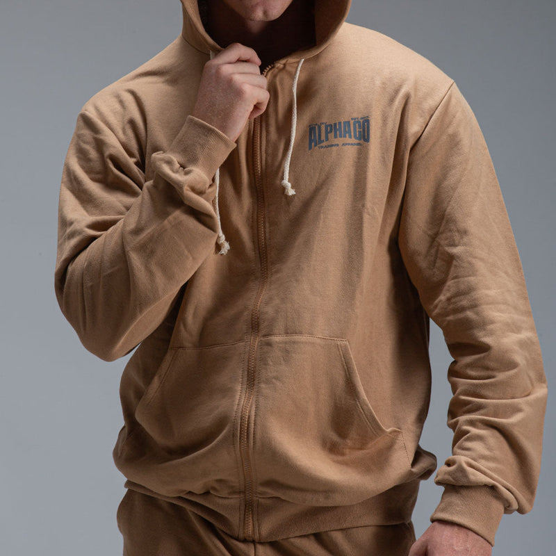 Casaco Moletom Strong Marrom