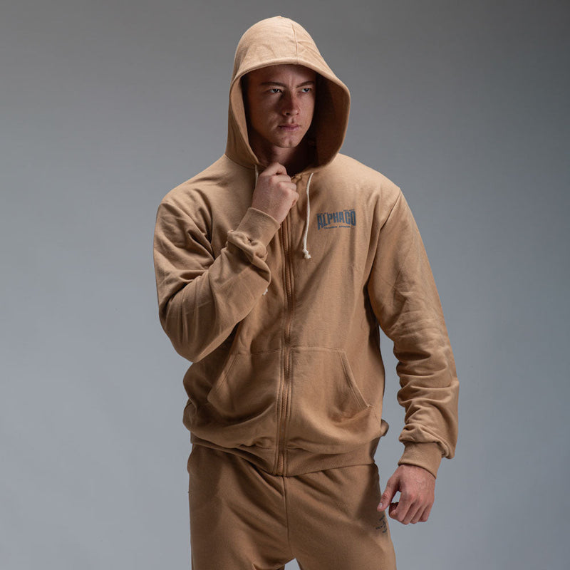 Casaco Moletom Strong Marrom