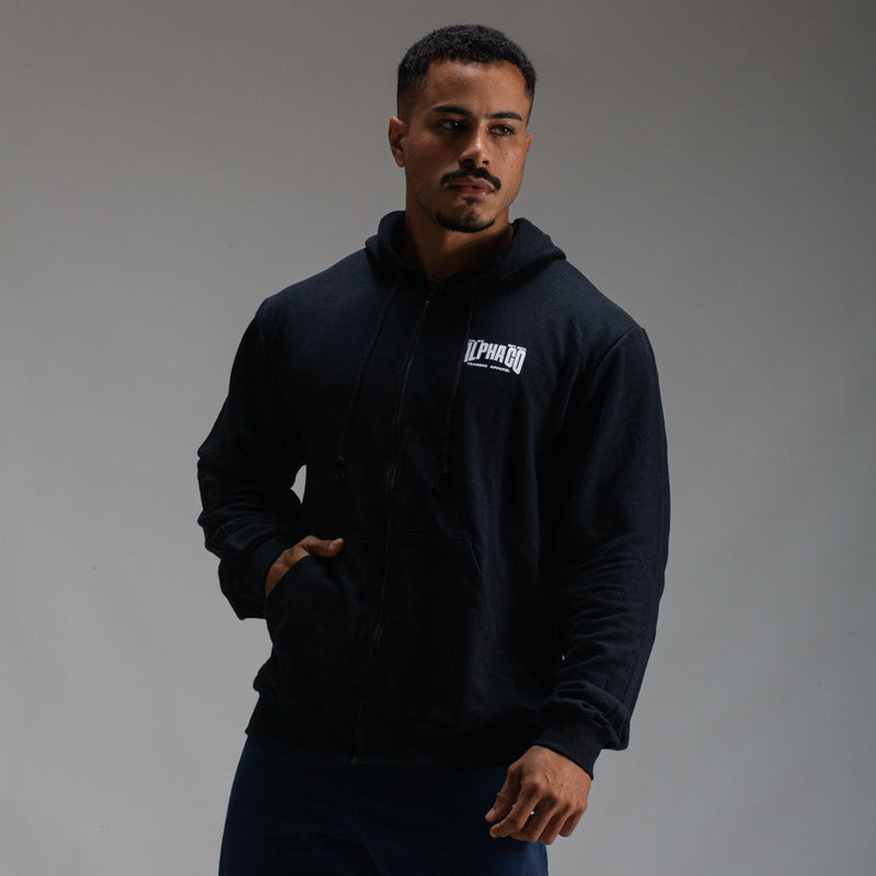 Casaco Moletom Strong Preto