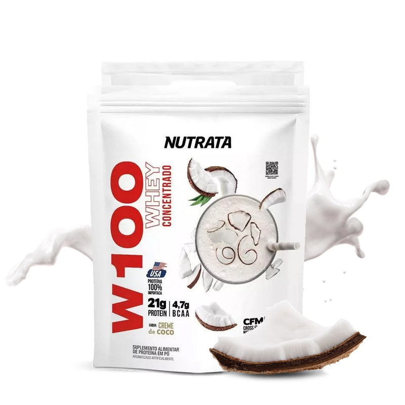 Whey 100% 900g Refil Nutrata
