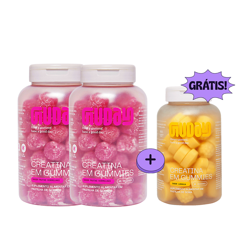 Pague 2 e Ganhe 1 Pote de Creatina versão 15 Dias 💪🍬