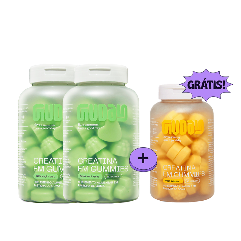 Pague 2 e Ganhe 1 Pote de Creatina versão 15 Dias 💪🍬