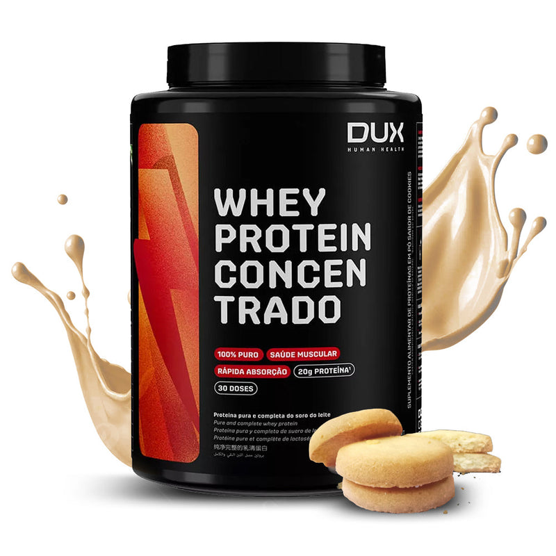 Whey Protein Concentrado 900g Dux Nutrition
