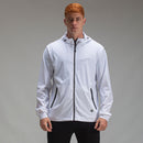 Corta Vento Com Capuz Aspect Branco