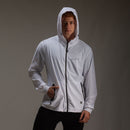 Corta Vento Com Capuz Aspect Branco