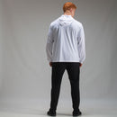 Corta Vento Com Capuz Aspect Branco