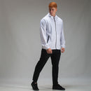 Corta Vento Com Capuz Aspect Branco