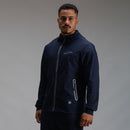 Corta Vento Com Capuz Aspect Azul Marinho