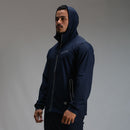 Corta Vento Com Capuz Aspect Azul Marinho