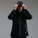 Corta Vento Com Capuz Aspect Preto