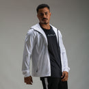 Corta Vento Com Capuz Intense Branco