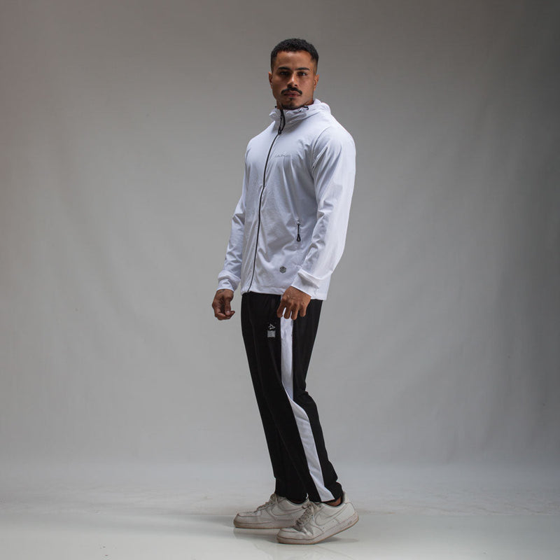 Corta Vento Com Capuz Intense Branco