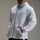 Corta Vento Com Capuz Intense Branco