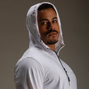 Corta Vento Com Capuz Intense Branco