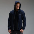 Corta Vento Com Capuz Intense Azul Marinho