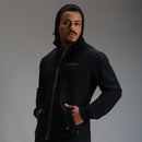 Corta Vento Com Capuz Intense Preto