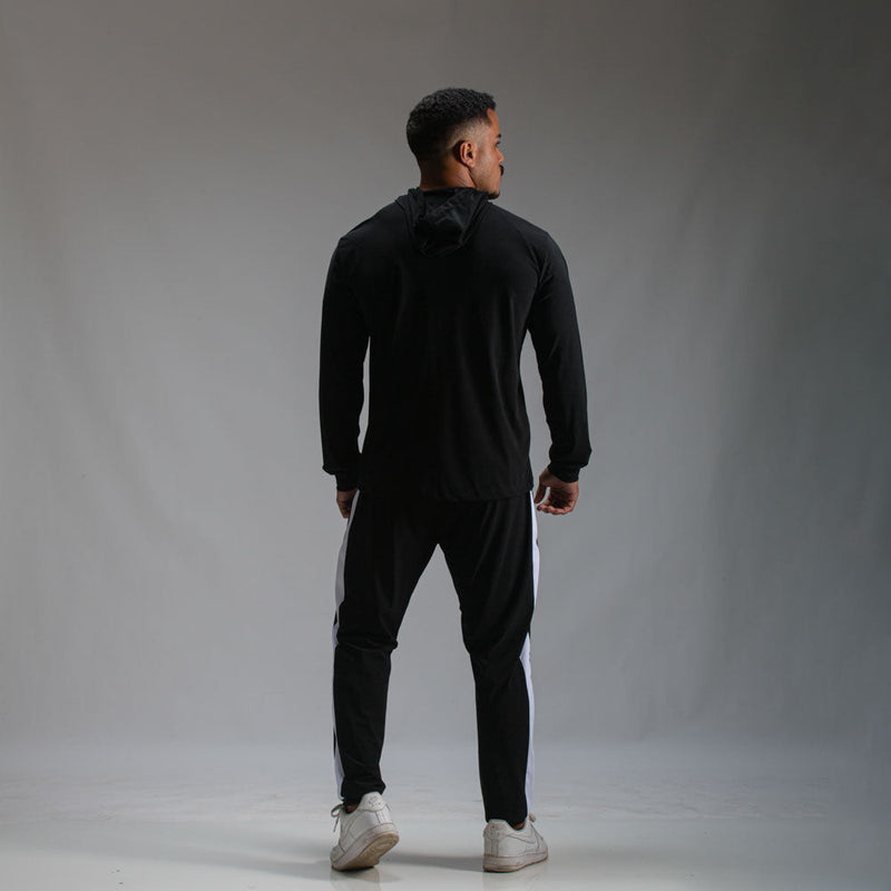 Corta Vento Com Capuz Intense Preto