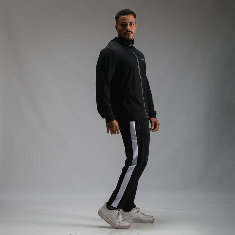 Corta Vento Com Capuz Intense Preto