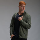 Corta Vento Com Capuz Intense Verde Oliva