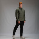 Corta Vento Com Capuz Intense Verde Oliva