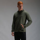 Corta Vento Com Capuz Intense Verde Oliva