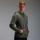 Corta Vento Com Capuz Intense Verde Oliva