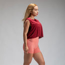 Cropped Dry Fit Middle Lupus Vermelho Biking