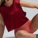 Cropped Dry Fit Middle Lupus Vermelho Biking