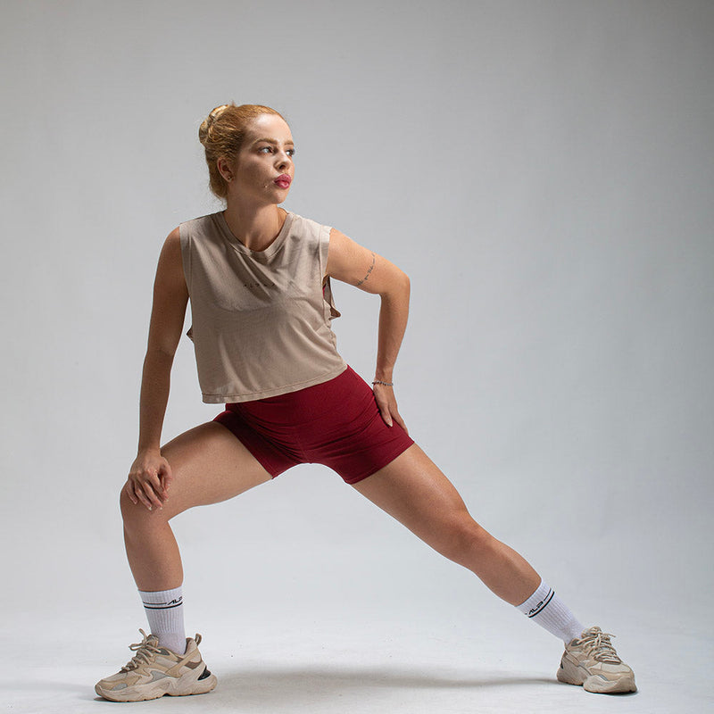 Cropped Dry Fit New Horizon Caqui