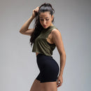 Cropped Dry Fit New Horizon Verde Uva