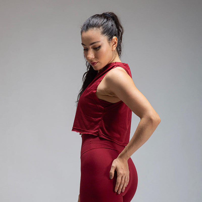 Cropped Dry Fit New Horizon Vermelho Biking