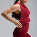 Cropped Dry Fit New Horizon Vermelho Biking