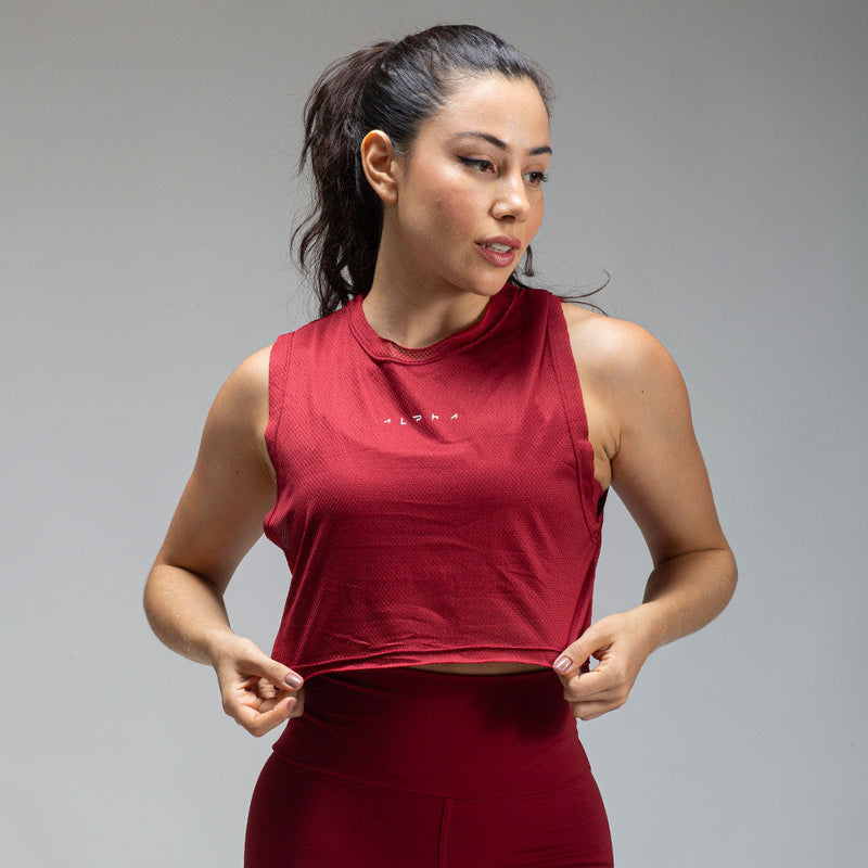 Cropped Dry Fit New Horizon Vermelho Biking