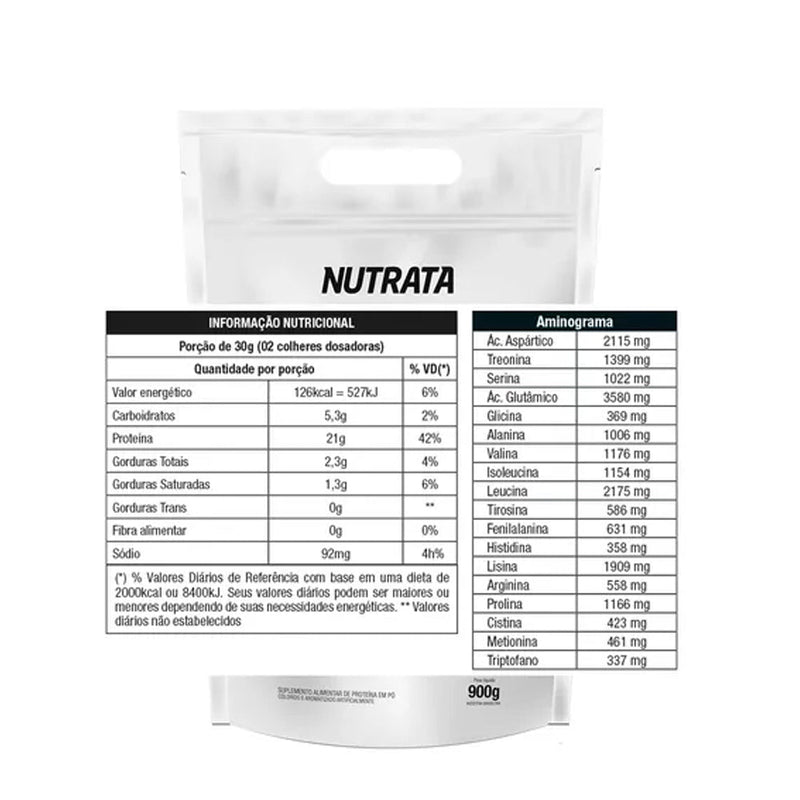 Whey 100% 900g Refil Nutrata