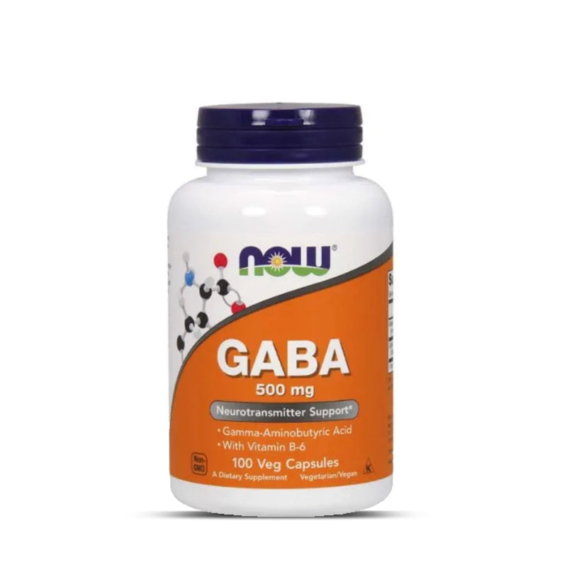 Gaba 500mg 100 Caps Veg Now Sports